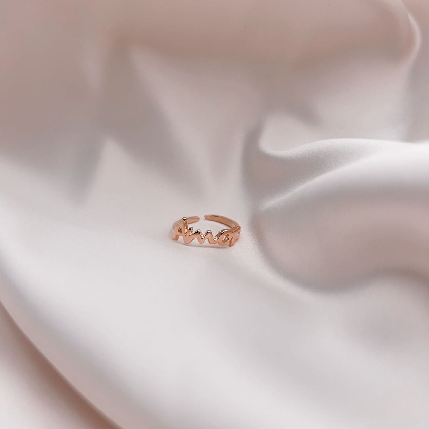 Gold Ring Amor