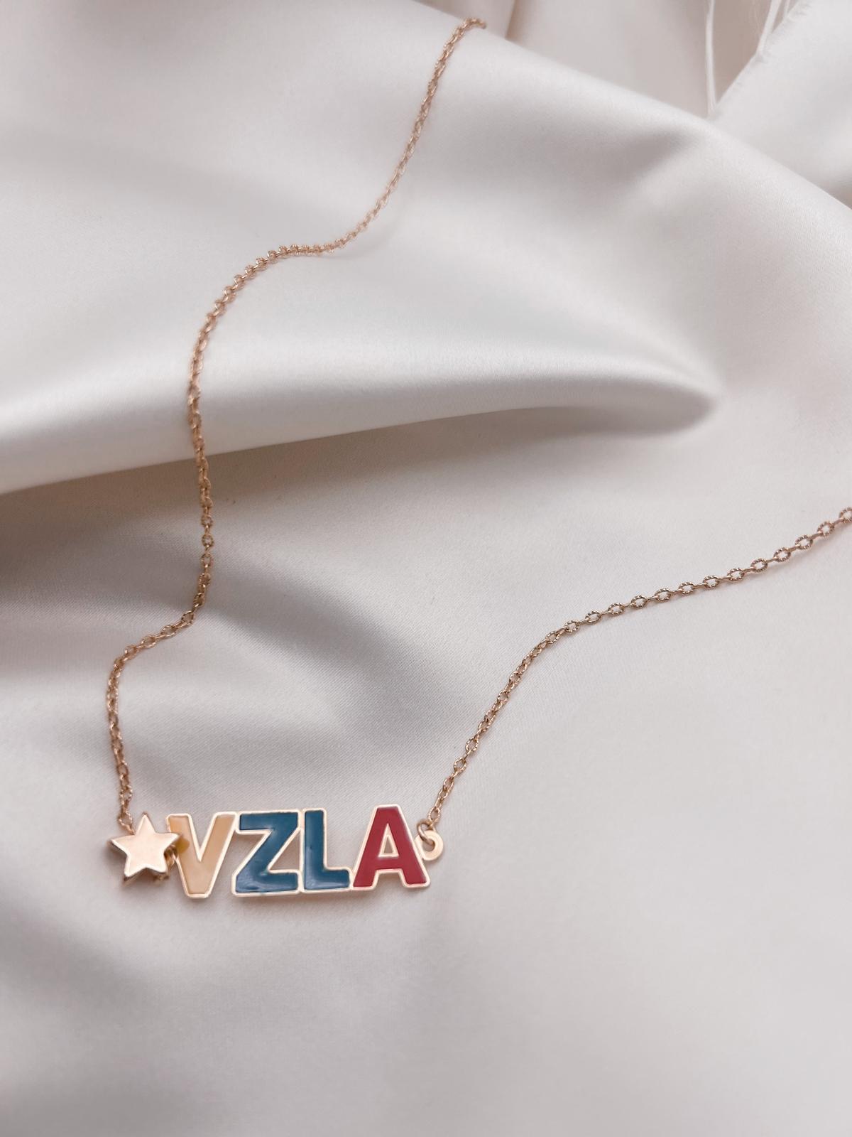 Vzla Necklace Tricolor