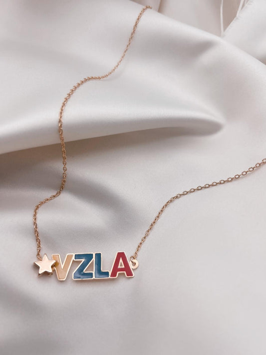 Vzla Necklace Tricolor